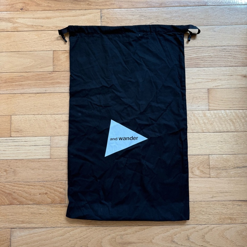 And Wander Drawstring Dust Cover Bag